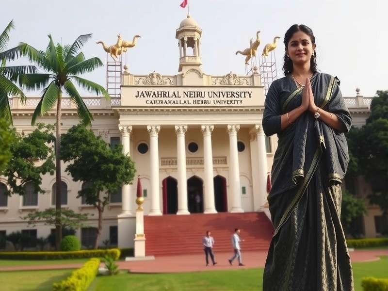 JNU Campus View